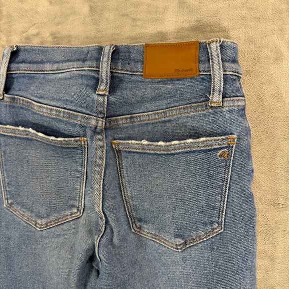 Madewell High Rise Skinny Jeans Women's Size 24 Blue Denim Pants - Picture 6 of 8